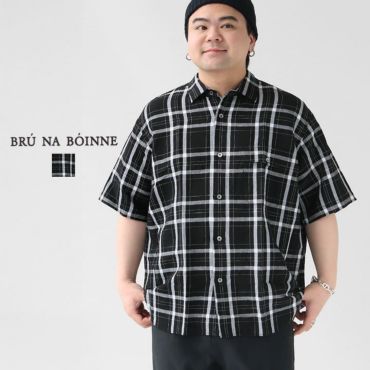 BRU NA BOINNE(ブルーナボイン) くしゅっとSPシャツ(4436)の通販