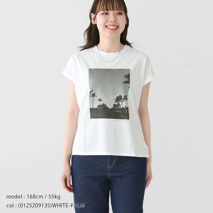 ☆新品！MICA&DEALフォトプリント 長袖Tシャツ ロンT ☆新品！MICA&DEALフォトプリント 長袖Tシャツ ロンT MICA