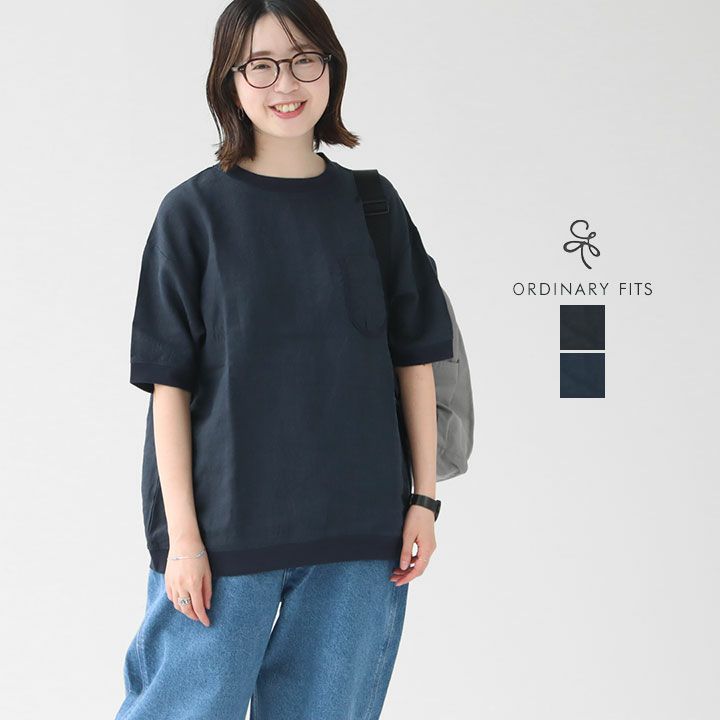 Ordinary fits(オーディナリーフィッツ) リネンプルオーバーT
