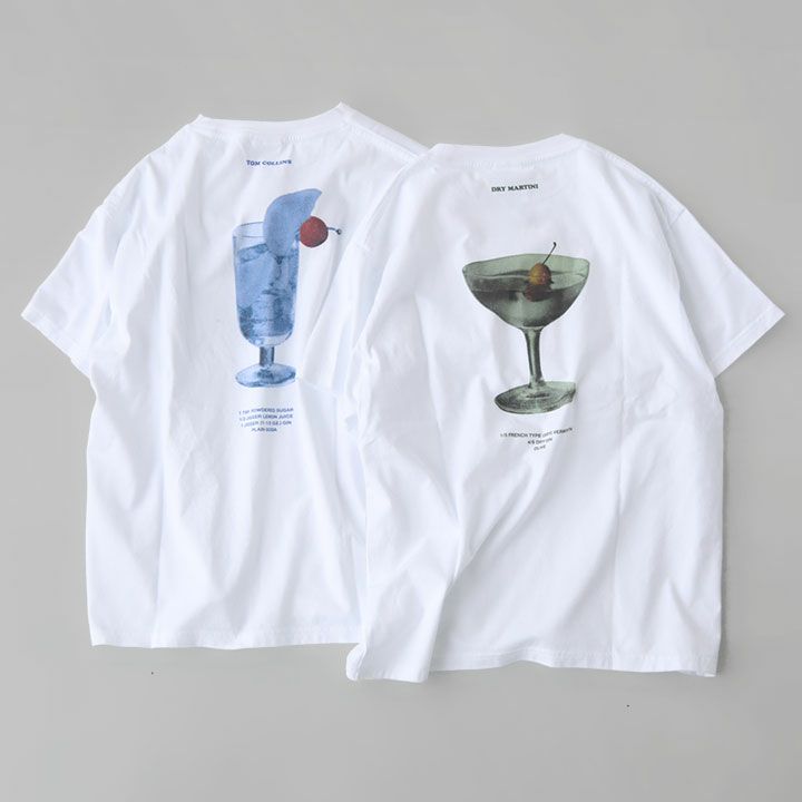 値下！shinzone Tシャツ　カクテルTEE THE SHINZONE/シンゾーン カクテルTEE COCKTAIL TEE 25MMSCU14