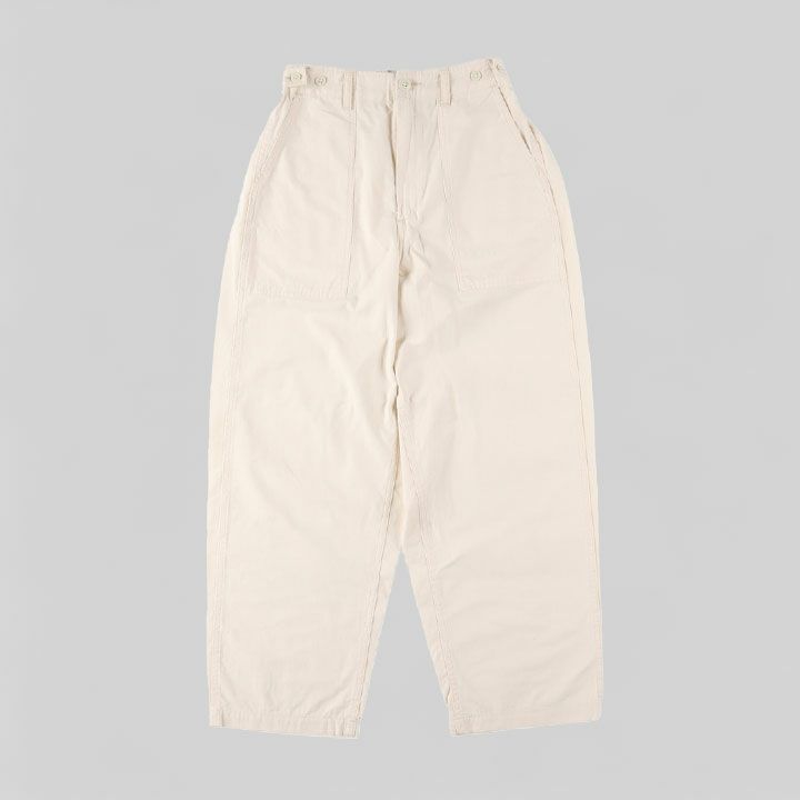 Ordinary fits ファティーグパンツパンツ 軽やかなオフ色
