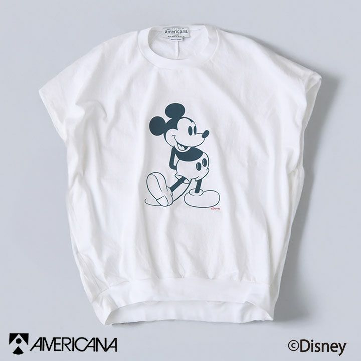 AMERICANA(アメリカーナ) Mickey Mouse/ミッキーマウス/プリント