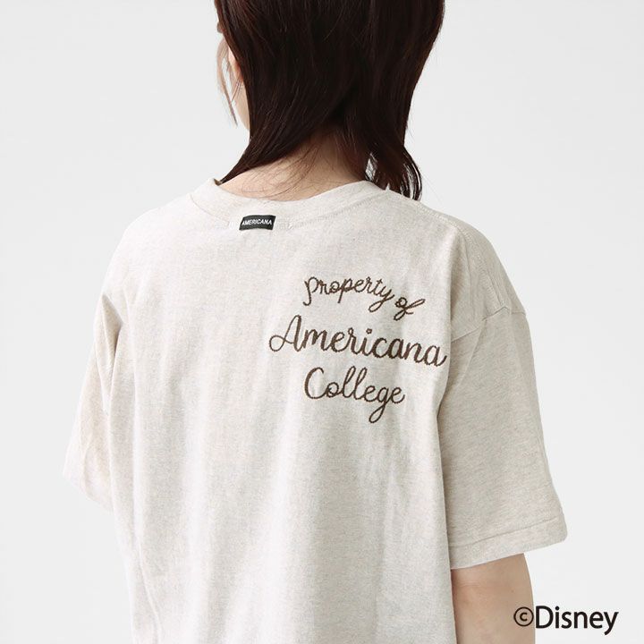 AMERICANA(アメリカーナ) Mickey Mouse/ミッキーマウス/プリントT(BRF