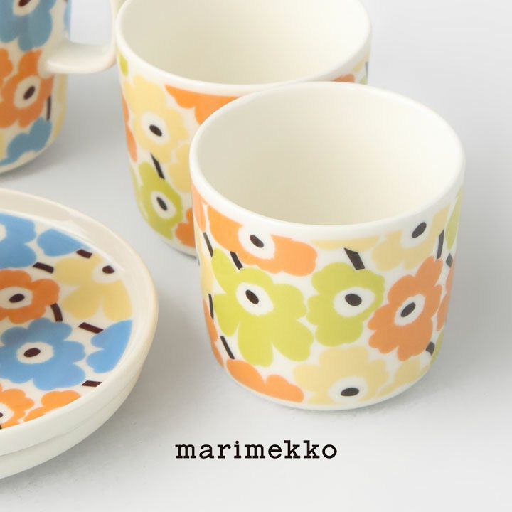 marimekko マリメッコ｜Pikkuinen Unikko コーヒーカップセット