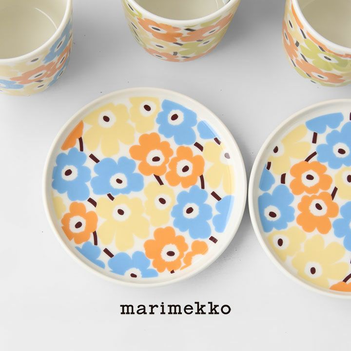 marimekko マリメッコ｜Pikkuinen Unikko プレート 13.5cm 52259-74790