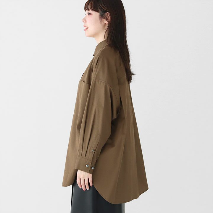 SACRA(サクラ) SUPERIOR コットンポプリンシャツ レディース JPN：38  中古 古着 0207 123516071_zen1.jpg