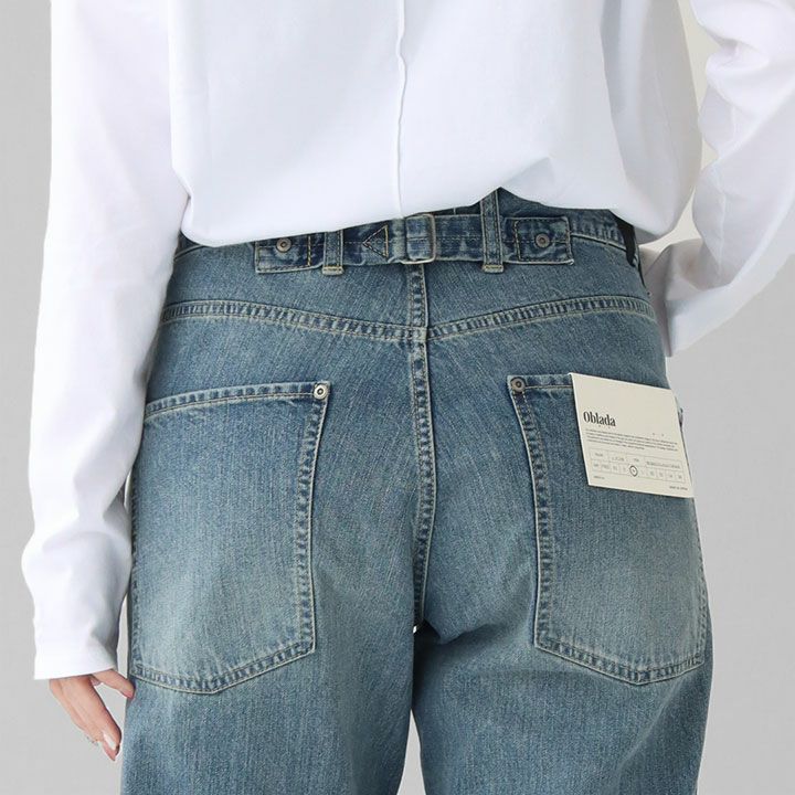 日本製ヴィンテージ調デニム生地の質感