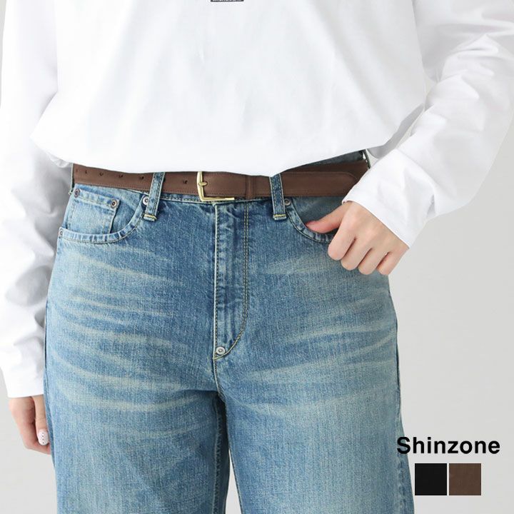 SHINZONE シンゾーン｜スエード PLUMP ベルト 25AMSIT04