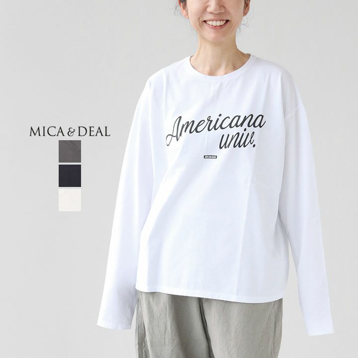 MICA & DEAL マイカ＆ディール｜AMERICANAコラボ ロングスリーブ