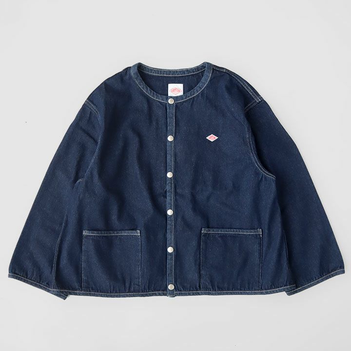 ダントン　ノーカラーデニムジャケット 000000007726-03-l.jpg?t=