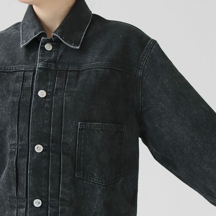 A.P.C. アーペーセー｜ウォッシュド デニムジャケット VESTEJEAN1ST