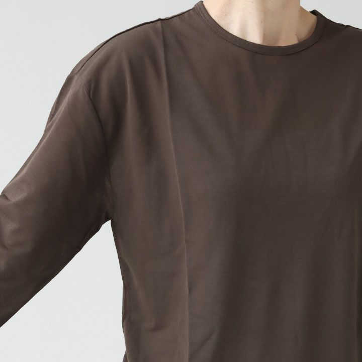 新品未使用タグなし　ボールジィ　セットアップ　長袖　茶色 Ballsey ボールジィ｜シアーコンパクトジャージー ロングスリーブプル