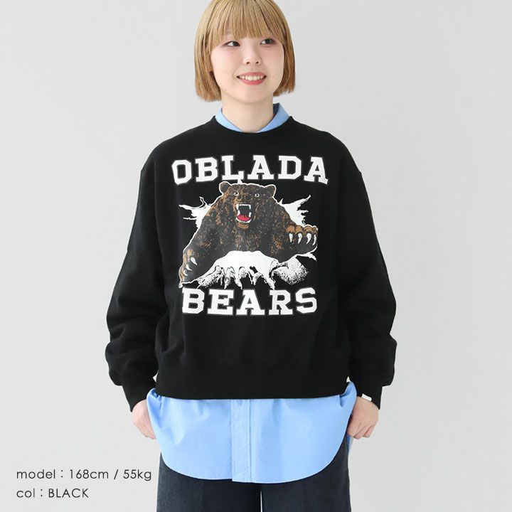 Oblada オブラダ｜BEARS スウェット F2510CU04の通販｜NEWS(ニューズ