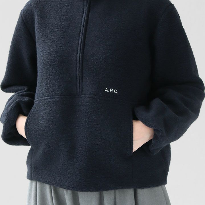 A.P.C. アーペーセー｜DEMI ZIP トップス TOPDEMIZIPの通販｜NEWS