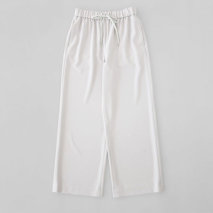 ma couleur マ クルール｜杢調ストレッチツイルドロストワイド