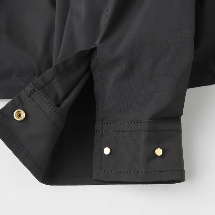 Ballsey ボールジィ｜ハイカウントタフタ フーデッドショートコート 11