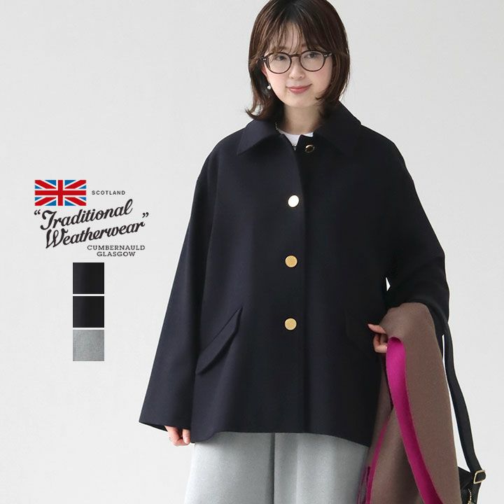 Traditional Weatherwear トラディショナル・ウェザーウェア｜LINTON ショートコート KGFCO0502ML