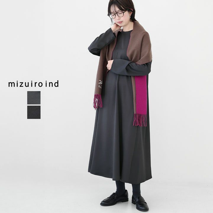 mizuiro ind ミズイロインド｜Aラインワンピース 4-250045